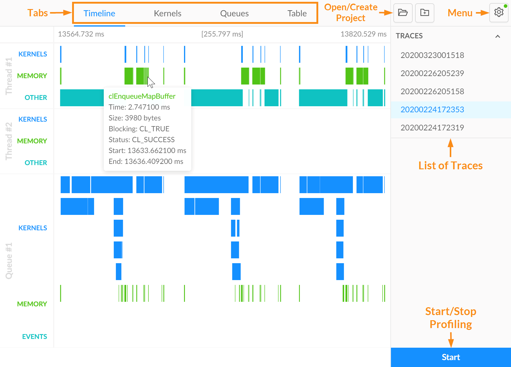 OpenCL Profiler